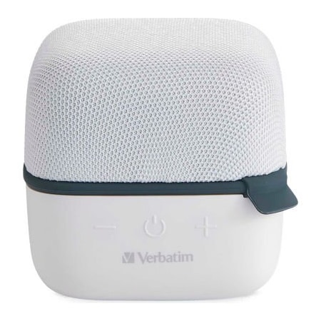 Verbatim Americas Verbatim Wireless Cube Bluetooth Speaker, White 70227